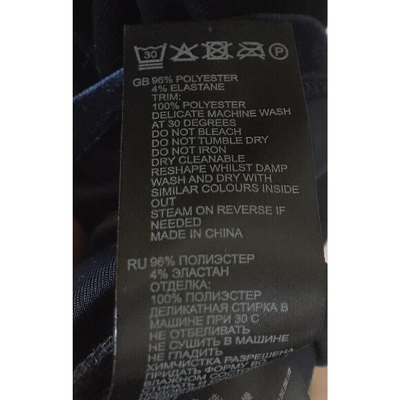 Karla One Shoulder Velvet Riess Dress Sz US 8 - Picture 9 of 9